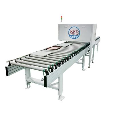 청정실 스테인레스 스틸 문 접착기 생산 라인 550KG LED 조명