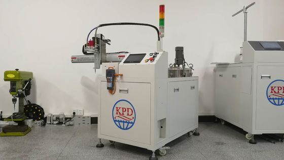 열전도 화합물과 함께 LED PCB 실리콘 고무 포팅 머신